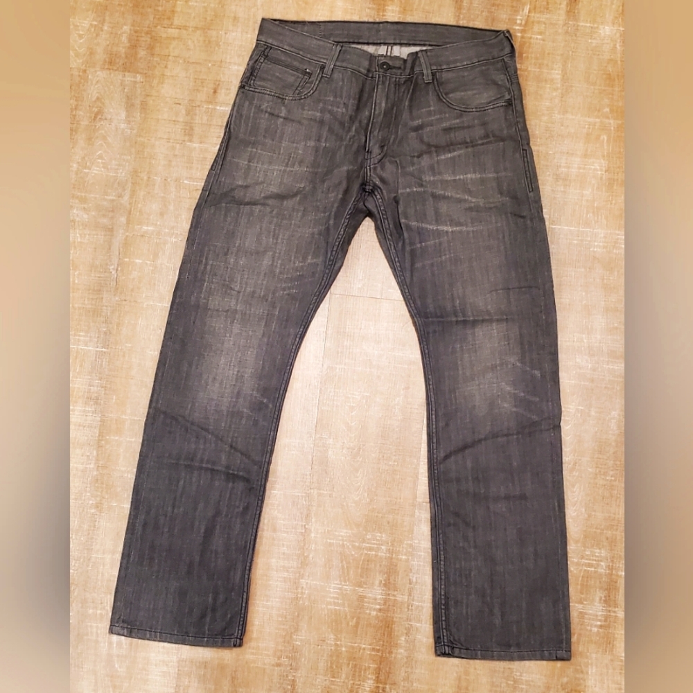 Levi Denim Jeans Slim Straight Leg 34x34